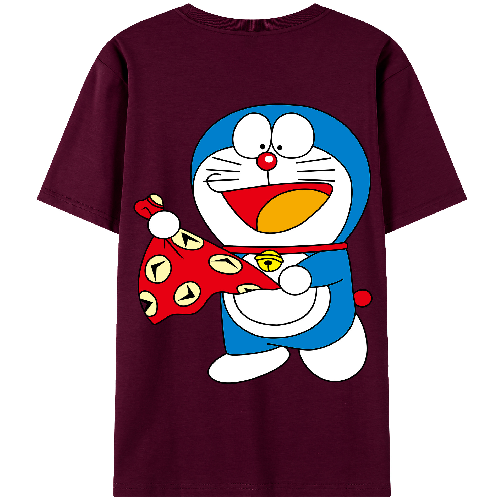 （画像用） ドラえもん Doraemon レディース半袖Tシャツ(バックプリント)